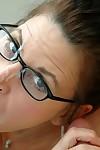 Milf Lehrer in Brille Selena Steele Habe Ihr Reifen pussy gefickt schwer