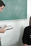 अशिष्ट शिक्षक में चश्मा हो जाता है गड़बड़ और facialized :द्वारा: उसके त्रिशंकु छात्र