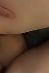Amateur Lilly Ligotage is swallowing this tasty hard prick on cam