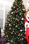 Kelly Madison bénéficie d' Son Noël hardcore Sexe dans Un uniforme