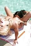 Angelina Valentine & Lylith LaVey make some hot lesbian action by the pool