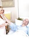 Busty MILF in nurse uniform Alanah Rae fucked by her horny patient