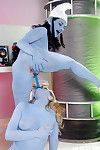 Lexi belle and charley shadow in this aint the smurfs xxx