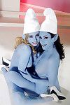 Lexi belle and charley hunt in this aint the smurfs xxx