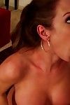 breasty Capri Cavanni akzeptiert Aufgeregt während die Zeit dass arbeiten aus