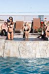 Brazzers pornstars in massive bikini sex orgy