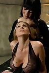 Julia ann dominated and ass penetrated by bobbi starr and john rock hard