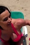 Busty milf kendra long for picked up at a miami beach
