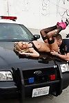 Bree olson under arrest sucks and has intercourse an officer