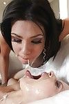 सुंदर बेब Anikka Albrite आनंद मिलता है हो रही है bukkake के बाद समूह सेक्स