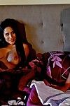 Bosomy latina Jenaveve Jolie takes a raw prick in her mout and cunt