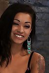 Skin diamond tit buttons and elbows bound is made to cum