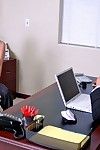 2 busty secretary carmella bing and davia ardell blowing and fucking their boss