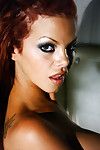 Biggest titty beauty delta white with red hair teasing and topless