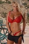 Largest titted blonde milf holly halston showing off her amazing tan