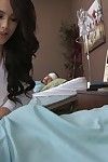 Breasty nurse noelle easton banged right at work