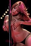 Katsuni signs dvds and pole dances at a clandestine all together