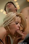 Riley steele takes a hard weenie for a ride