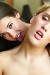 Lesbian girls lick
