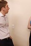 Busty secretary tessa lane fucked in group at plow up