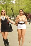 Colossal tit spanish supermodel bound and dragged through madrid capital