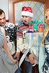 Anal intercourse as christmas gift from colossal tits princess