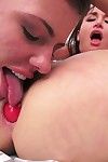 Adriana chechik and gabriella paltrova in a euro play with tongue fest