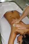 Indian shazia sahari acquires screwed and facialed later long massage