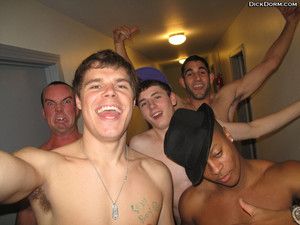 Check these horn-mad dorm room boys dildo fuck eachothers ass after acquiring horn-mad i