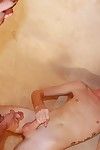 Horny boys share their cocks in this anal shower sex party