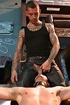 World Debut of Logan McCree in a BDSM video.