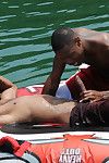 Advanced recruits Cassanova and Jermany get wet and wild in the shallow water for this video, sucking and fucking each other without fear in the outdoors. Cassanova really pounds into Jermany s hot bore by the row-boat too. Cassanova has some be useful to
