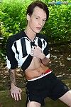 Sportladz: Football Forest Fun Gets Two Brit Boys Out Of Their Kits Into Hot Raw Suck- -Fuck Action!