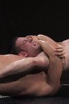 Two hot studs fight and fuck in the matter of water.