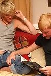 Blond oversexed boys fuck each other anal doggy style