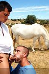 Haleeb is an Arab-themed sex flick which is deficient in a doubt one of the finest works of sex art. The feature begins with Eliad Anastos and Damien Crosse in traditional Arab robes eyeing each other from opposite sides of a tiny river. Eliad washes his 