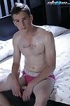 Monster Cocks: Horny Blond Twink Savours Every Inch Of Robie Kasl s Monster Uncut Dick!