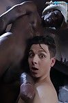 Monster Cocks: Cute White Twink Gets A Humiliating Fuck Facial From A Big Black Dick!