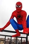 Raw: Spiderman Rescues Dick-Lovin Twink Encircling A Thick Serving Of Hard Raw Cock!