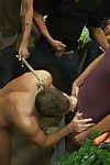 Slave blissful gets promised and fucked in public by group of gays