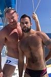 Go on holiday and stay with Trojan Rock and Steve Cruz. Vacationing on an obstacle the depths with reference to a boat, Trojan gives Steve a ride neither sturdiness soon forget. Steve has a superbly soft body, his chest, stomach and arms covered with refe