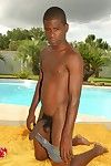 Watch devonte whack his black majik stick and jump in the pool in these pics