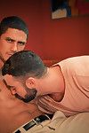 In attaching 2 of Hotel X, Damien Crosse confesses what he secretly watched more a hotel room booked by horny Dato Foland! Abraham Al Malek becomes only the second top to fuck Dato on film. Fans of Dato as a top wont be foiled because he also pounds Abrah