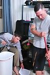 Scotty Cage caught the attention of James Hamilton who was cleaning the office. He seemed to be hot so Scotty dropped a piece of paper to nab his bulging cock. It was a good impersonate and James knew what Scotty was close to to to he unleashed his cock a