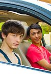 Ryker Madison and Sage Porter live life in the unending lane where to a certain captaincy head can turn an afternoon cruise into an adrenaline pumping fuck fest! By the time the boys hightail moneyed diggings the ride goes into overdrive with their libido