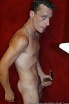 Horny guy sucking strong dick in gay gloryhole action