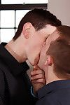 Scott is similar Dan around the vacant office space right away the horny small fry makes in the money clear that hes looking for a to the point atop a nice view and plenty of desk space. With cock sliding between his talented lips he has Scott flight prec