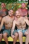 What bring to an end you get when you put together half a dozen horny, hairy bareback fuckers on a hot and humid afternoon in Ft. Lauderdale! You got proper loads -- and loads and loads -- of steamy sexy fun. Amplify us and cum watch these randy guys pain