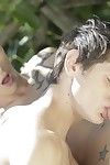 Outdoors: Cute, Sun-Loving Blond Gets An Ass-Load Of Detect A Face-Load Of Cum To Cool Him Down!