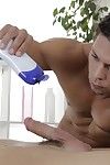 raw Connor Levis Fettige massage Ergebnisse in ein greasedup fuckfest Mit ein Wunderschöne musclehunk